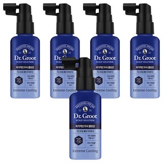 Dr.Groot 健髮專家 勁涼頭皮養護精華 80ml 韓國原裝進口, 5瓶