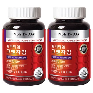 Nutri D-DAY 優質輔酶Q10, 60顆, 2罐