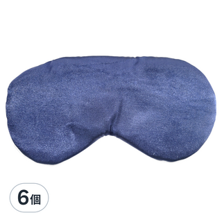 FUGU BEAUTY 真絲 USB熱敷眼罩 四階段溫度調節, 1個, 6個