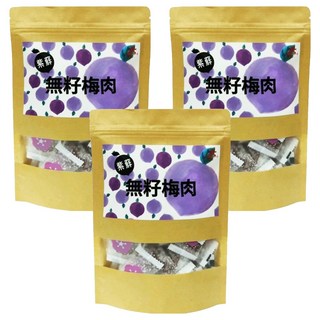 同正 紫蘇無籽梅肉 150g, 3袋