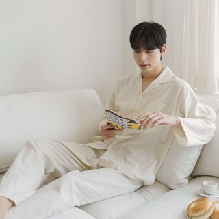 AnotherD 男士天然棉質睡衣套裝