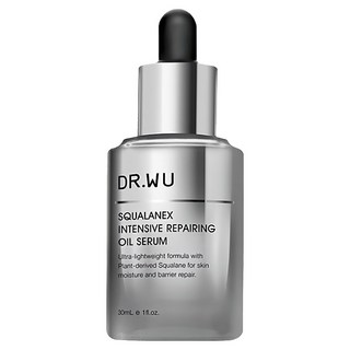 DR.WU 達爾膚 台灣公司貨 角鯊潤澤修復精華油, 30ml, 1瓶