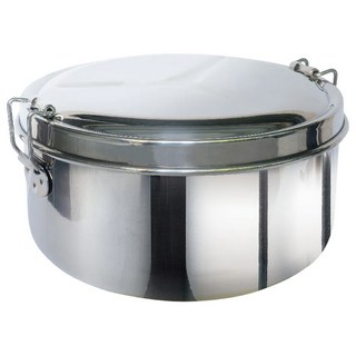 PERFECT 金緻316隔熱圓形便當盒 14cm, 銀色, 1個