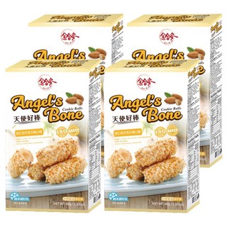Angel's Bone 天使好棒 白巧克力杏仁捲, 80g, 4盒
