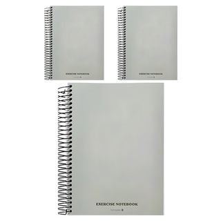 모닝글로리 3500 완전 두꺼운 좌철 연습장, 랜덤 발송, 3개