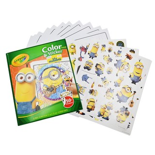 Crayola 繪兒樂 小小兵貼紙著色套裝, 1組, 小小兵