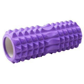 瑜珈按摩滾筒 月牙款, 紫色, 1個