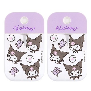 산리오 포켓 스프레이 용기 50ml, 쿠로미, 2개