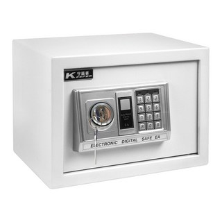 KEEPER SAFE BOX 守護者保險箱 25EAK 密碼+鑰匙 雙鑰匙款, 白色