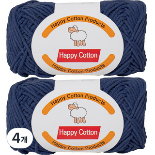 Yarna Happy Cotton 編織線 45g, 791, 4個