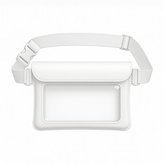 탐사 IPX8등급 방수팩 클러치 크로스백 방수 가방, 화이트, 1개