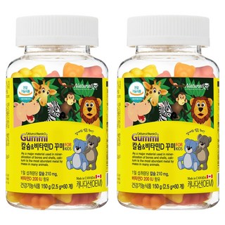 네추럴라이즈 칼슘 앤 비타민D 꾸미, 60정, 2개
