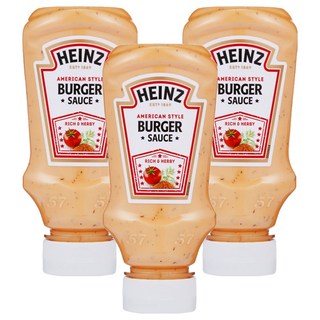 HEINZ 亨氏 漢堡醬, 230g, 3瓶