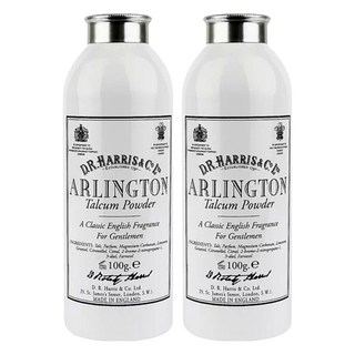 D.R.Harris 雅靈頓 爽身粉 佛手柑麝香, 100g, 2瓶