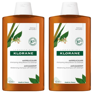 KLORANE 蔻蘿蘭 速效抗屑洗髮精 400ml 2入 不添加矽靈, 800ml, 1組