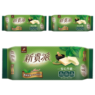 77 新貴派 濃郁抹茶口味, 126g, 3包