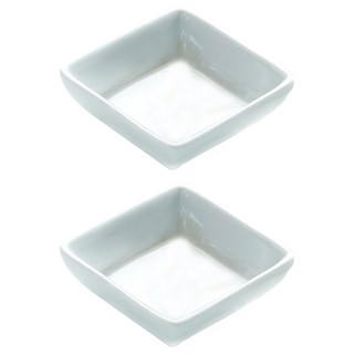 ERATO 醬料碟, 白色 2個, 陶瓷, 供食品接觸用