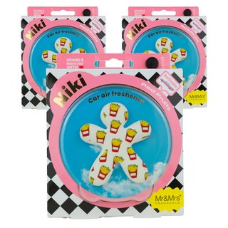 Mr&Mrs FRAGRANCE Niki Special Deco 車用芳香劑, 紅果, 3個