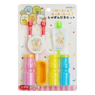 San-X S G 吹泡泡組 15.7 x 2.5 x 2.3cm 3歲以上, 多色, 1組