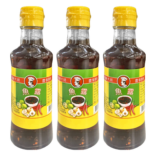 CHEF'S CHOICE 美味大師 魚露 泰國原產, 200ml, 3瓶