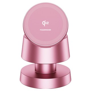 POWERRIDER X7 多功能無線充電器 原廠保固, 玫瑰粉, 1個