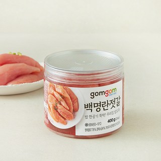 곰곰 백명란 젓갈, 400g, 1개