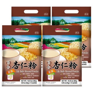 薌園 百合杏仁粉, 300g, 4袋