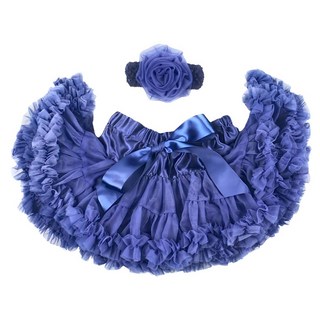 La Chamade 日安朵朵 女嬰兒童雪紡蓬蓬裙, 90cm, 海洋之心, 1件