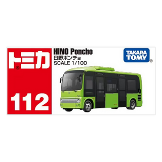 TOMICA TAKARA TOMY HINO PON'CHO 112-917397, 1盒