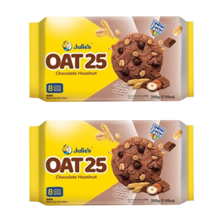 Julie's 茱蒂絲 巧克力榛果燕麥餅, 200g, 2包