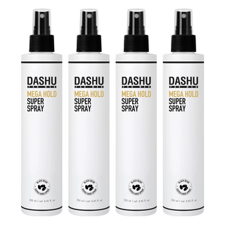 DASHU 男士超挺立定型噴霧 MEGA HOLD SUPER SPRAY 含黑豆和明膠蛋白質, 250ml, 4件