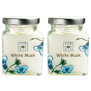 Forest BOX 森林盒子 異想花園白麝香擴香膏 - 沉穩木質調 耐聞麝香 迷漾氣息, 2罐, 100g