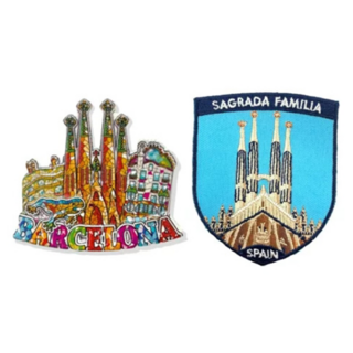 A-ONE 匯旺 3D立體磁鐵+背膠補2件組 - 台灣產 巴塞隆納高第聖家堂, 巴塞隆納高第聖家堂 + 西班牙聖家堂
