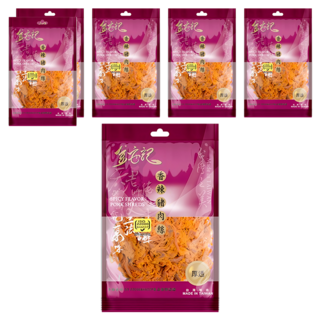 金安記 香辣豬肉絲, 60g, 6包