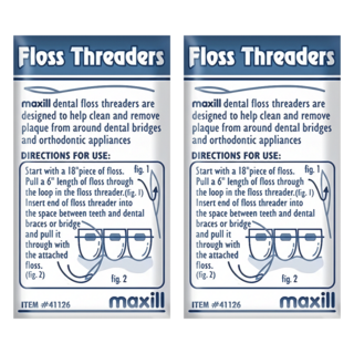 MAXILL 美適 牙橋穿透線 B05-3 硬線 小圈, 45cm, 4包, 2組
