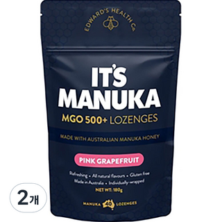 잇츠마누카 핑크자몽 캔디, 2개, 180g