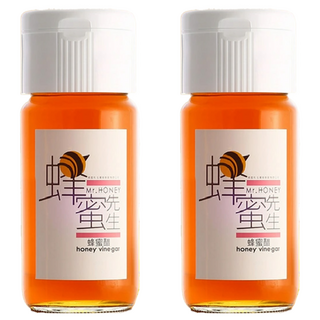 Mr.HONEY 蜂蜜先生 陳釀蜂蜜醋, 蜂蜜發酵釀造, 特有濃香, 調理專用, 500ml, 2瓶