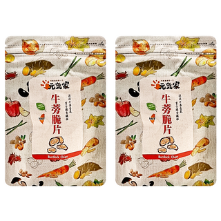 元氣家 牛蒡脆片, 100g, 2包
