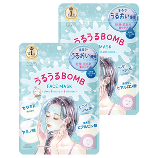 KOSE 高絲 CLEAR TURN 光映透 爆彈保濕面膜 168毫升, 7個, 2包