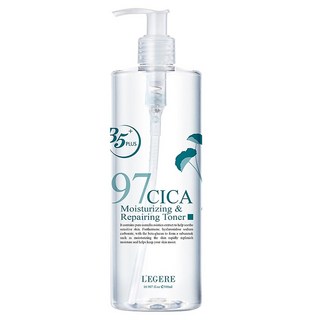 L'EGERE 97植萃積雪草特潤修護精華露, 500ml, 1瓶