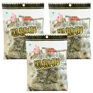 嘉禾 黑糖梅, 200g, 3袋