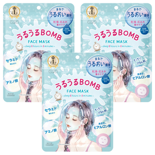 KOSE 高絲 CLEAR TURN 光映透 爆彈保濕面膜, 7個, 3包