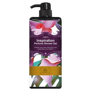 TIMARU 堤瑪露 迷誘薔薇香水沐浴露 薔薇玫瑰花香調, 1L, 1個