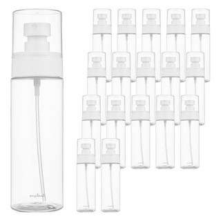 앙플랜트 라운드 안개분사 미스트 공병 100ml, 18개, 화이트