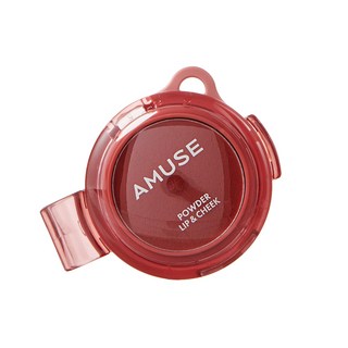 Amuse Makeup 蜜粉唇頰兩用餅 4g, 03 摩卡, 1個