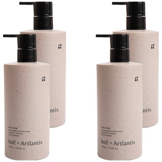 hoi 好好生活 x 日京山風-香氛瞬效護髮膜 意氣之風, 500ml, 適用於開叉與受損髮質, 4瓶