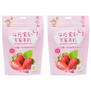 Onlyone 海龍王 午后食刻 草莓果乾, 65g, 2包