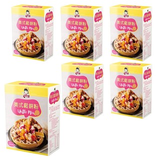 SIGNWIN 三得冠 美式鬆餅粉 口感鬆軟 DIY安心美味, 600g, 6盒