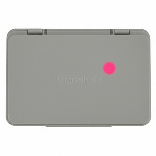 Shachihata 寫吉達 油性印台 HGN-3 墨面尺寸106x67mm, 紅色, 1個