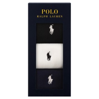 폴로랄프로렌 여성용 솔리드립 양말 3종 선물세트